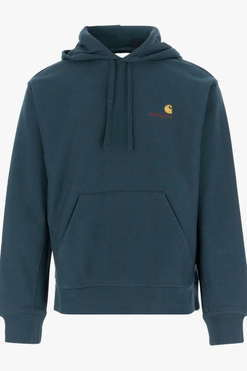 Wip Felpa Verde Uomo American Script