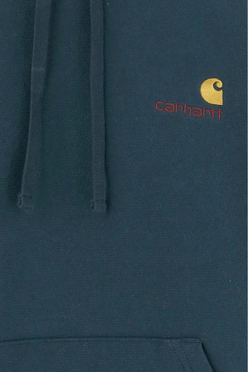 Wip Felpa Verde Uomo American Script - 3