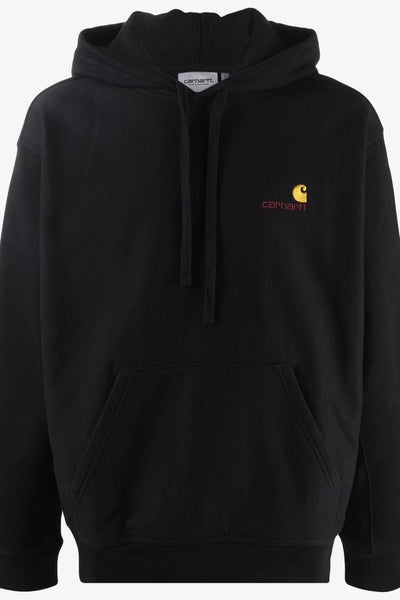 Wip Felpa Nero Uomo Micro Ricamo