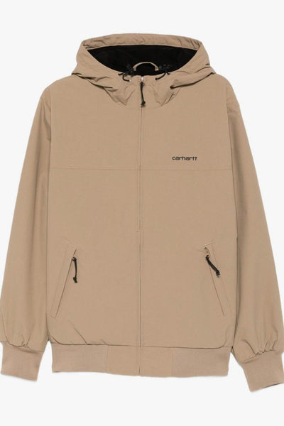 Wip Giubbotto Beige Uomo Sail Hooded Padded Jacket