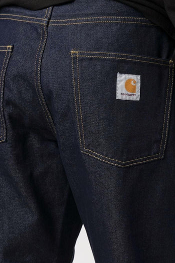 Wip Jeans Blu Scuro Uomo Gamba Dritta - 4