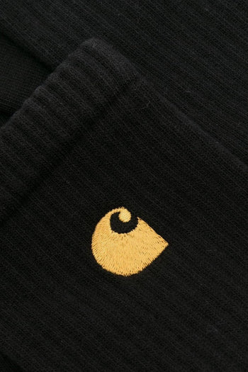 Wip Uomo Calze Nero Ricamo Logo - 2