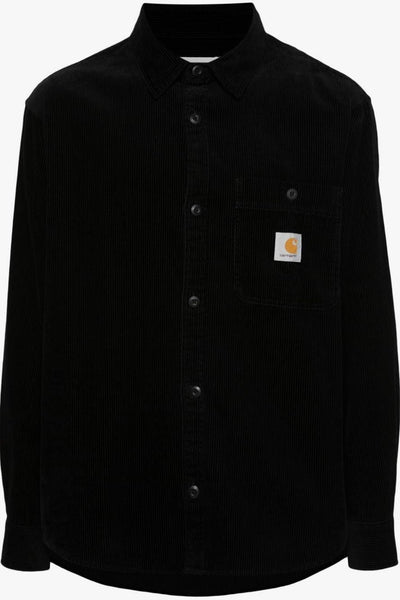 Camicia Nero Uomo Flint