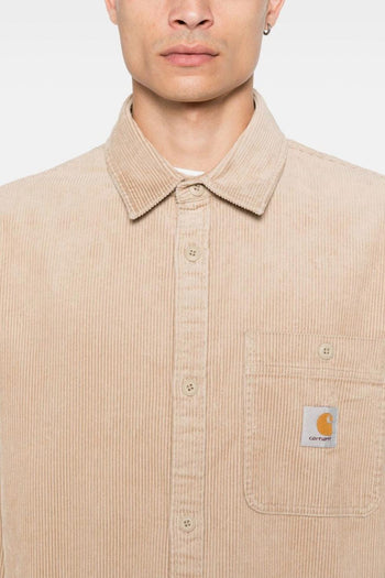 Camicia Beige Uomo Flint - 4