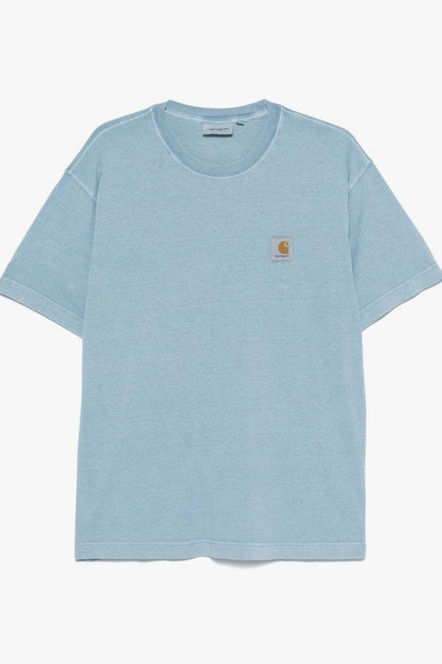 Wip T-shirt Patch Logo Uomo Blu