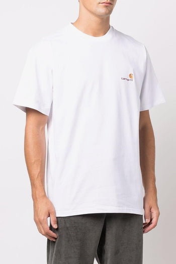 Wip American Uomo T-shirt Bianco - 2