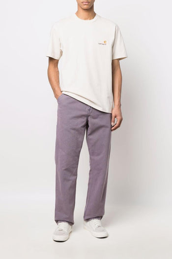 Wip Pocket Uomo T-shirt Bianco Ricamo Logo C - 2