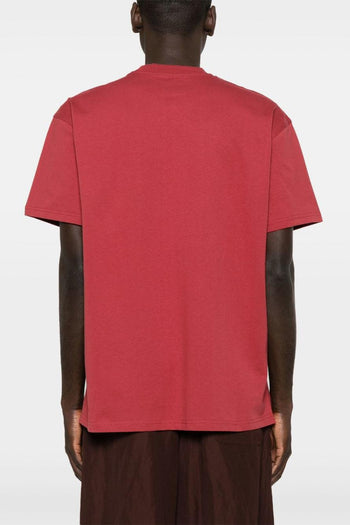Wip T-shirt Rosso Uomo American Script - 3
