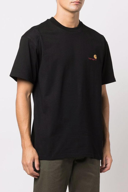 Wip T-shirt Nero Uomo S/S American Script