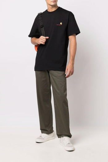 Wip T-shirt Nero Uomo S/S American Script - 2