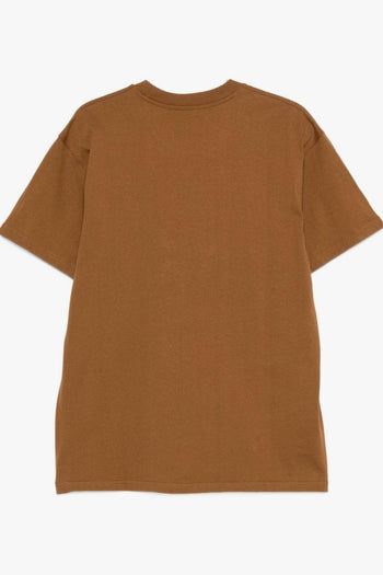 Wip T-shirt Marrone Uomo Micro Logo - 2