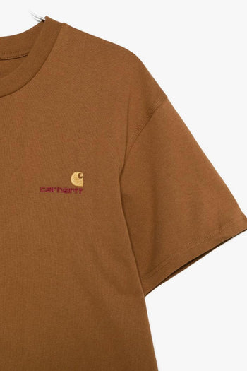 Wip T-shirt Marrone Uomo Micro Logo - 3