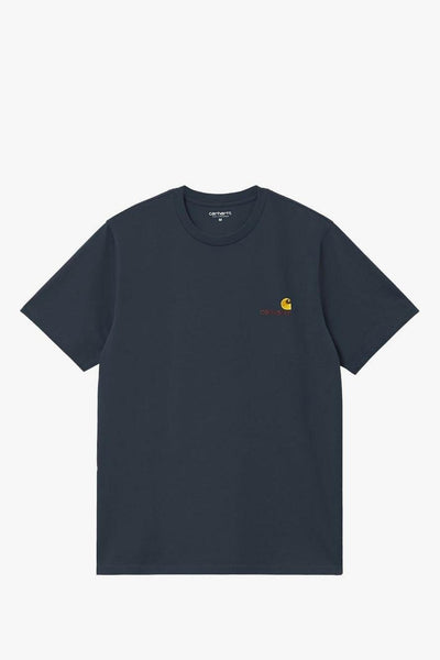 Wip T-shirt Blu Uomo S/S American Script