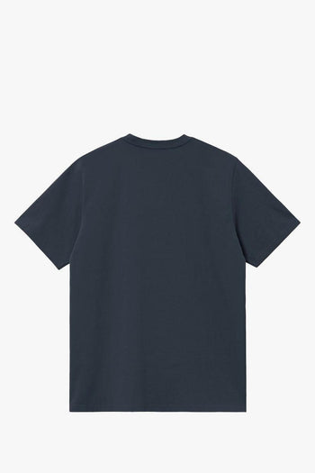 Wip T-shirt Blu Uomo S/S American Script - 2