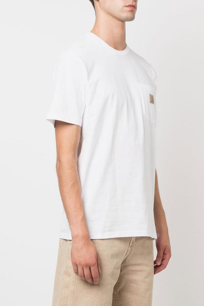 Wip T-shirt Bianco Uomo S/S Pocket
