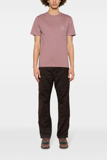 Wip Pocket Uomo T-shirt Viola - 2