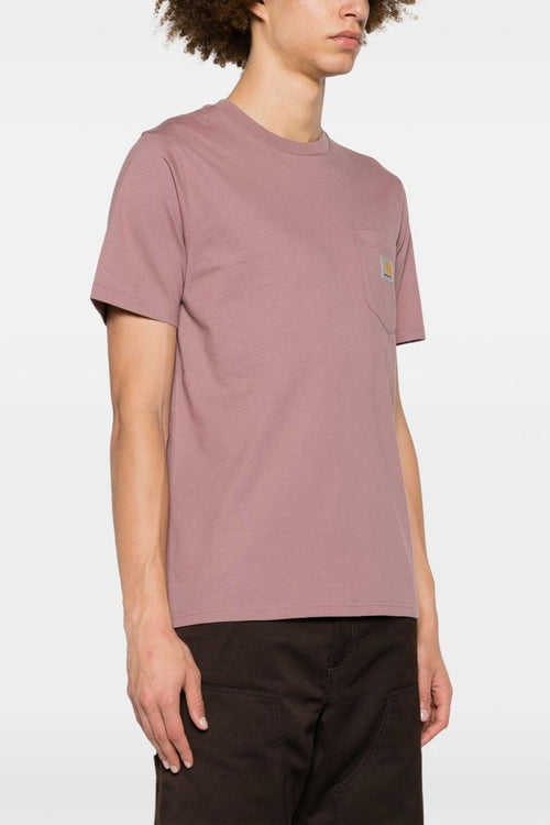 Wip Pocket Uomo T-shirt Viola