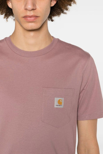 Wip Pocket Uomo T-shirt Viola - 3