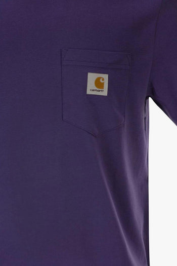 Wip T-shirt Viola Uomo con Taschino - 2