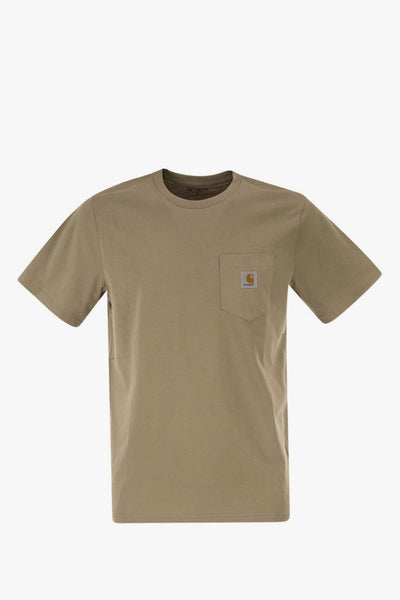 Wip T-shirt Marrone Uomo Maniche Corte