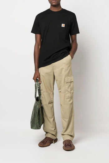 Wip T-shirt Nero Uomo S/S Pocket - 2