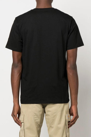 Wip T-shirt Nero Uomo S/S Pocket - 3