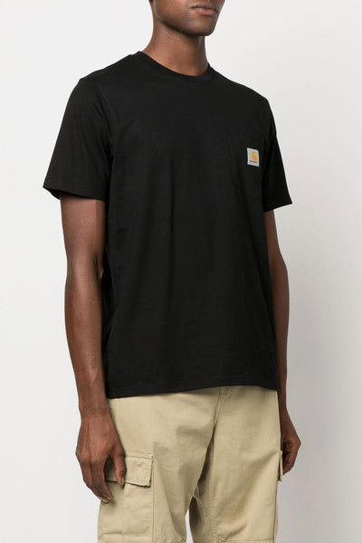 Wip T-shirt Nero Uomo S/S Pocket