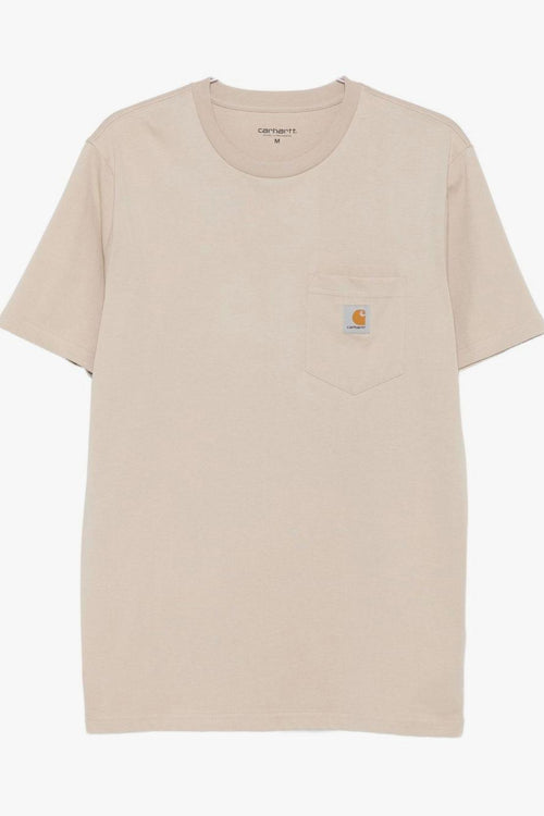 WIP Pocket Uomo T-shirt Beige