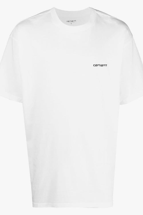 T-shirt Bianco Uomo Micro Logo