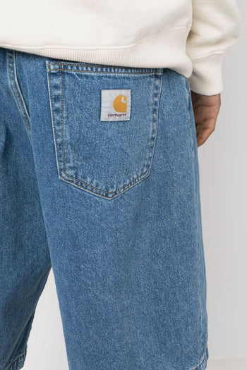 Wip Uomo Short Blu Landon Lavaggio Medio - 2