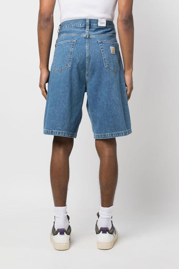 Wip Uomo Short Blu Landon Lavaggio Medio - 4