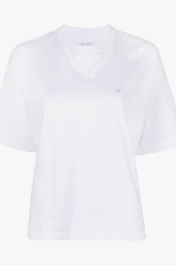 Wip T-shirt Ricamo Logo Donna Bianco - 5