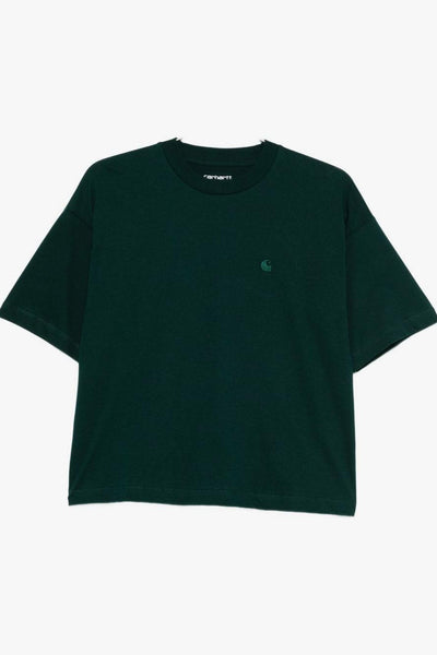 Wip Donna T-shirt Verde Micro Logo C