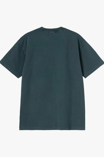 Wip T-shirt Verde Uomo Micro Patch Logo - 2