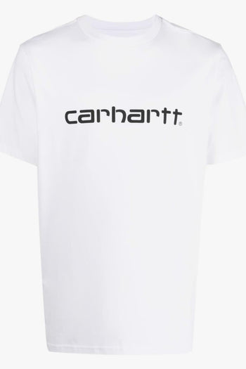 T-shirt Bianco Uomo Stampa Logo - 5