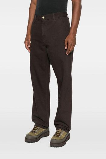 Wip Single Knee Uomo Pantalone Marrone - 3