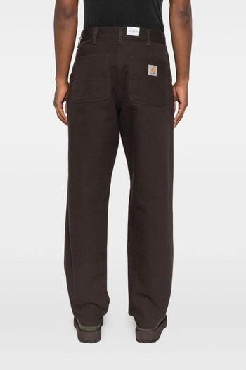 Wip Single Knee Uomo Pantalone Marrone - 5