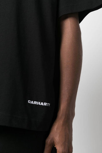 Wip T-shirt Nero Uomo Link Script - 4