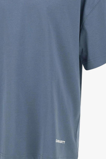 Wip T-shirt Link Script Uomo Blu - 5