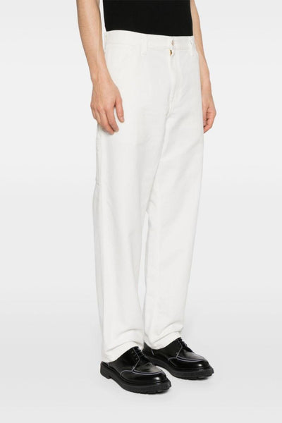 WIP Single Knee Uomo Pantalone Bianco