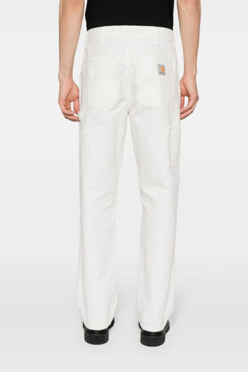 WIP Single Knee Uomo Pantalone Bianco - 3