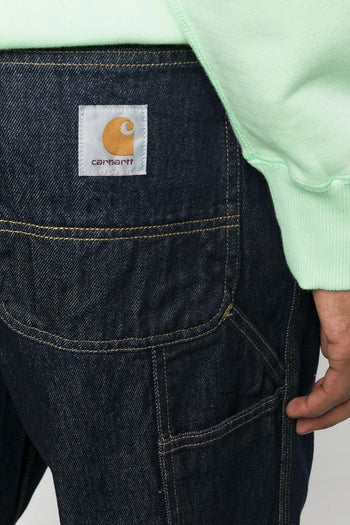 WIP Single Knee Uomo Jeans Blu Scuro - 4