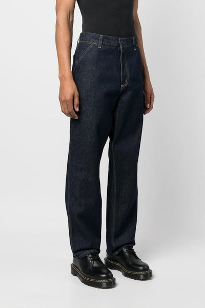 WIP Single Knee Uomo Jeans Blu Scuro