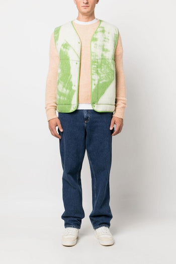 WIP Single Knee Uomo Jeans Blu Medio - 2