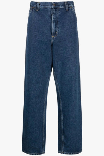 WIP Single Knee Uomo Jeans Blu Medio - 5