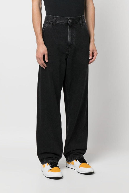 Wip Single Knee Uomo Jeans Nero