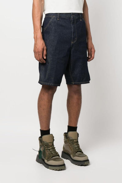 Wip Short Blu Uomo Single Knee