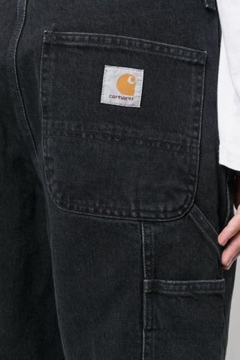 Wip Uomo Bermuda Nero Single Knee - 4