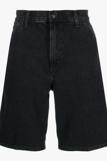 Wip Short Nero Uomo Single Knee - 5
