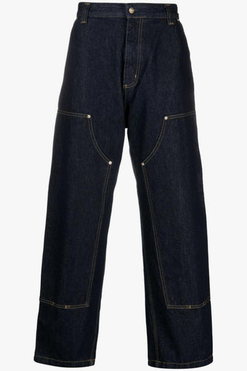 WIP Nash Double Knee Uomo Jeans Blu - 5